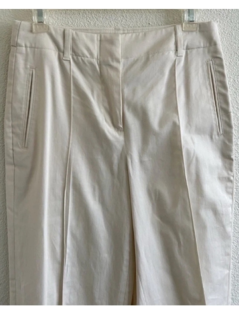 NWT J. Crew Willa Straight Leg Lightweight Chino Pants Ivory - Picture 4 of 8